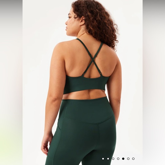 Girlfriend Collective Set Compressive High Rise Legging & Topanga Halter Bra NWT - Picture 8 of 14